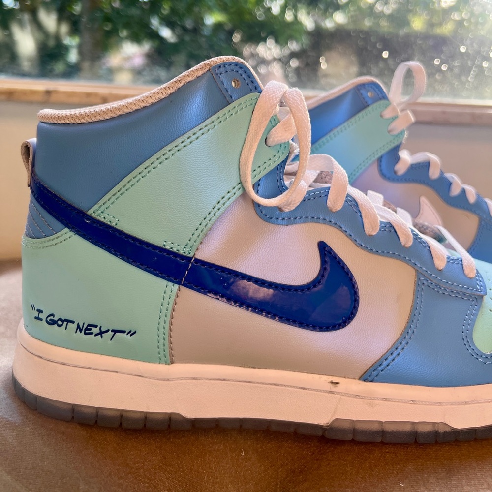 Preloved Nike Men's Dunk High I Got Next {SZ 9} - Picture 5 of 9